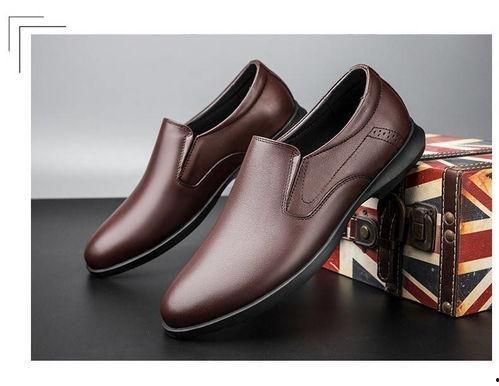 头条男士休闲鞋头层牛皮,潮流男士休闲鞋风采展现”